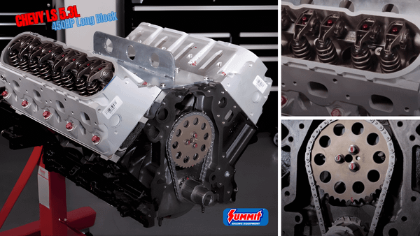 Summit Racing™5.3 L 450HP Chevy LS Motor Is The Ultimate Crate Engine