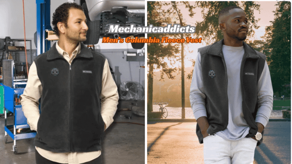 Mens Columbia Fleece Vest: Upgrade With Mechanicaddicts