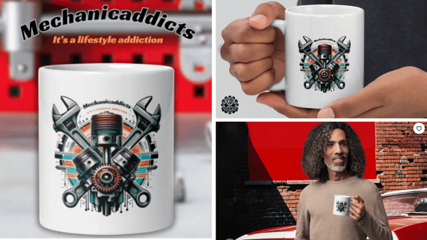 Fuel Your Passion With A Ceramic Coffee Cup for Gearheads