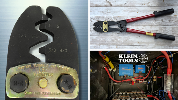 Secure Connections: Klein Tools Battery Cable Crimping Tool