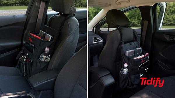 Conquer Car Clutter With the Tidify Front Seat Organizer