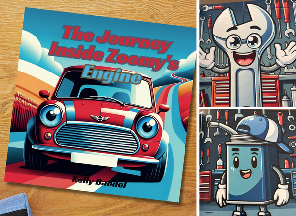 The Journey Inside Zoomy's Engine: A Kids' Guide to How Cars Work
