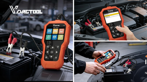 VDIAGTOOL BT500: The 6V/12V/24V Automotive Battery Tester