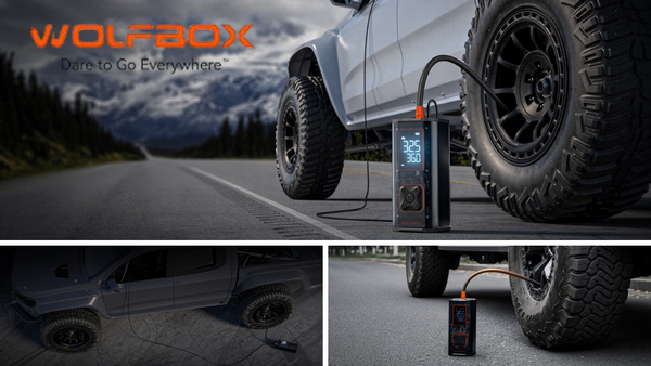 WOLFBOX Tire Inflator MegaFlow 24: Inflation Made Easy