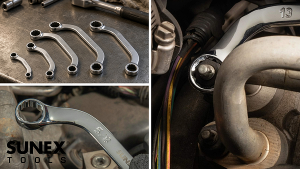 Sunex Half Moon Wrenches: Curved Access for Tight Spaces
