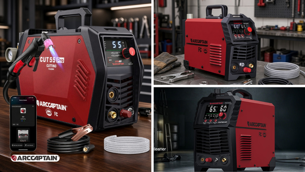 ARCCAPTAIN Plasma Cutter Guide: CUT55 Pro, CUT60 & CUT65