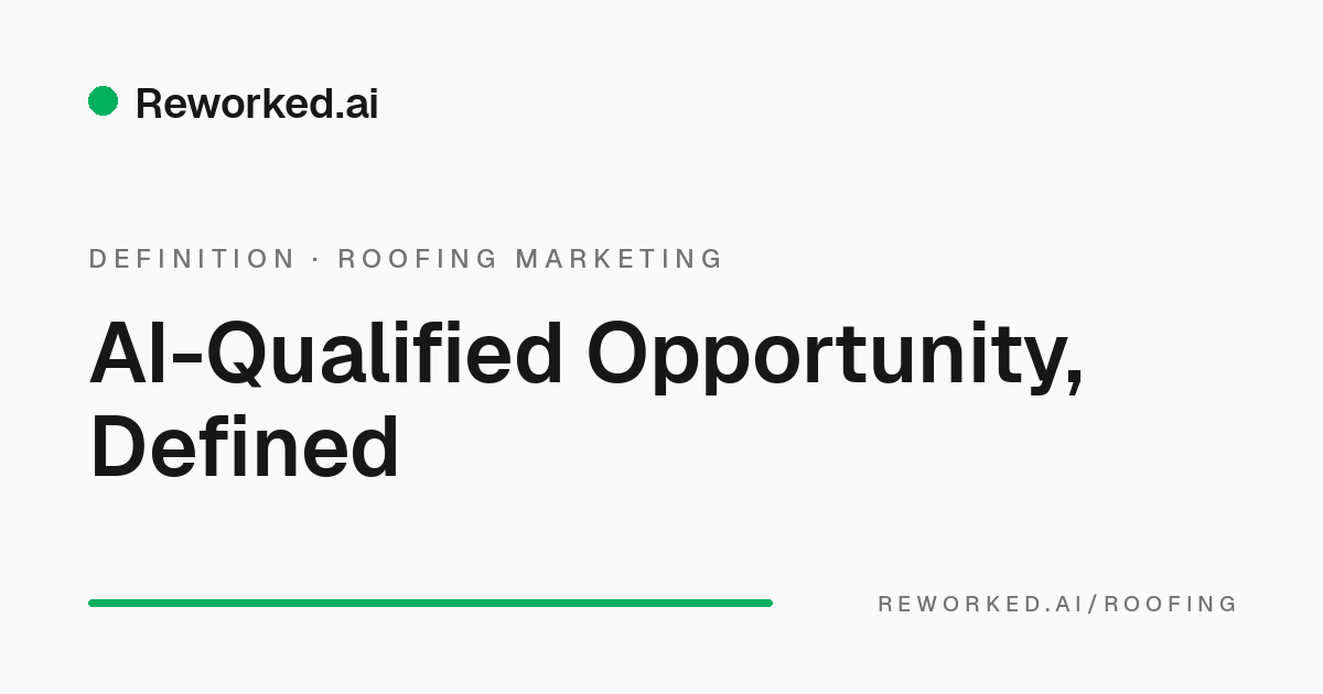 What is an AI-Qualified Opportunity?