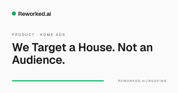 We target a house. Not an audience.