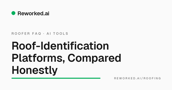 Platforms that identify aging and damaged roofs — compared