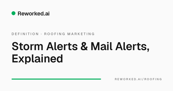 Storm Alerts and Mail Alerts, explained