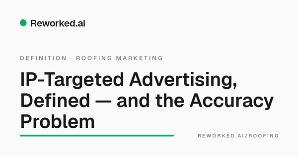 What is IP-targeted advertising?