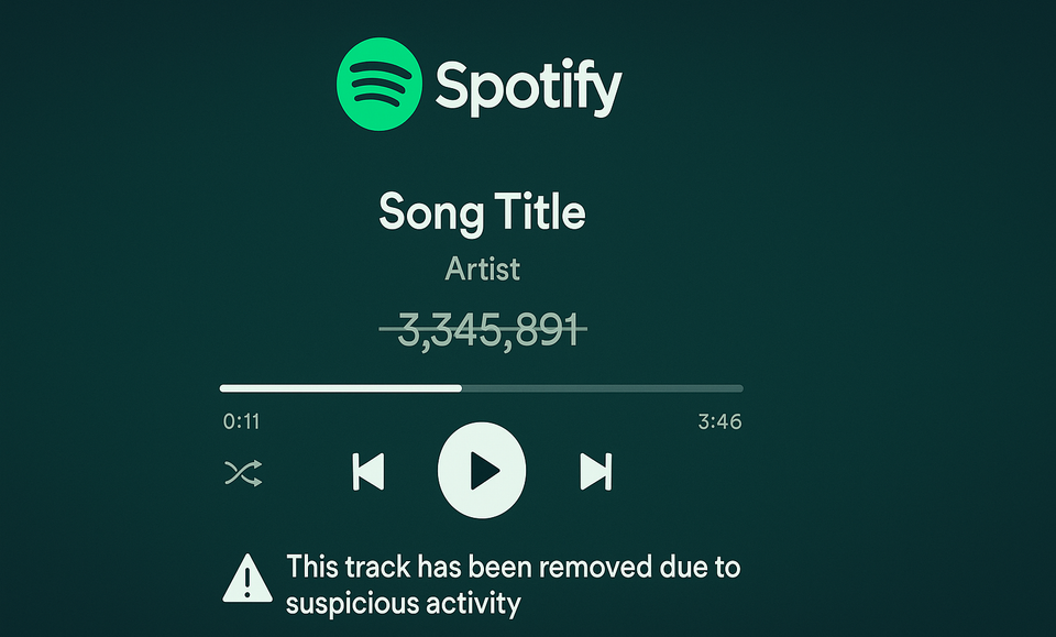When Streams Disappear: What Artists Should Know About Spotify’s Artificial Stream Removals