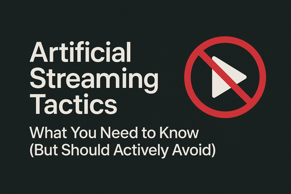 Artificial Streaming Tactics: What You Need to Know (But Should Actively Avoid)