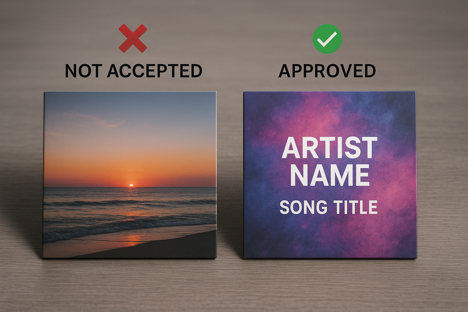 Tutorial: The Right Artwork: Why It’s Mandatory at NexaTunes to Display Artist and Song Name on the Artwork