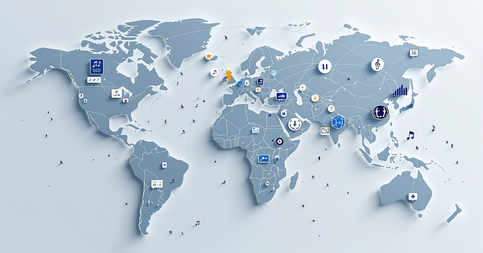 NexaTunes Insights - Member Area - show the world with streaming symbols