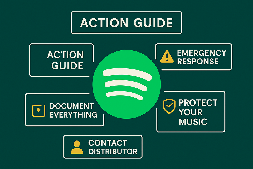 Quick response guide for independent artists facing artificial streaming allegations