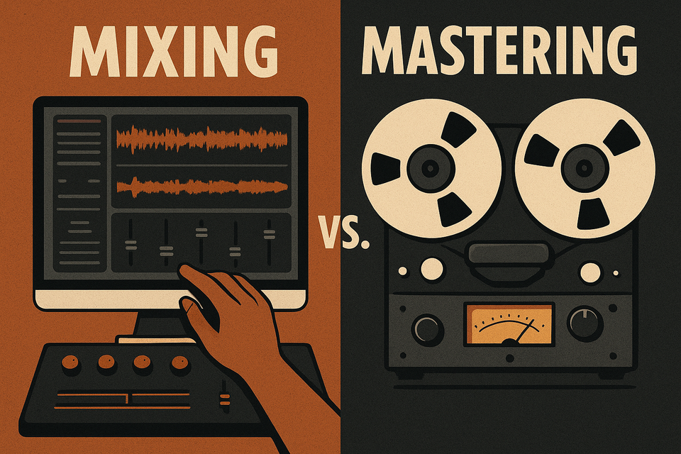 What is the Difference Between Mixing and Mastering?
