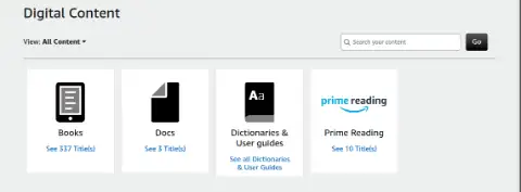 Search your ebook purchases