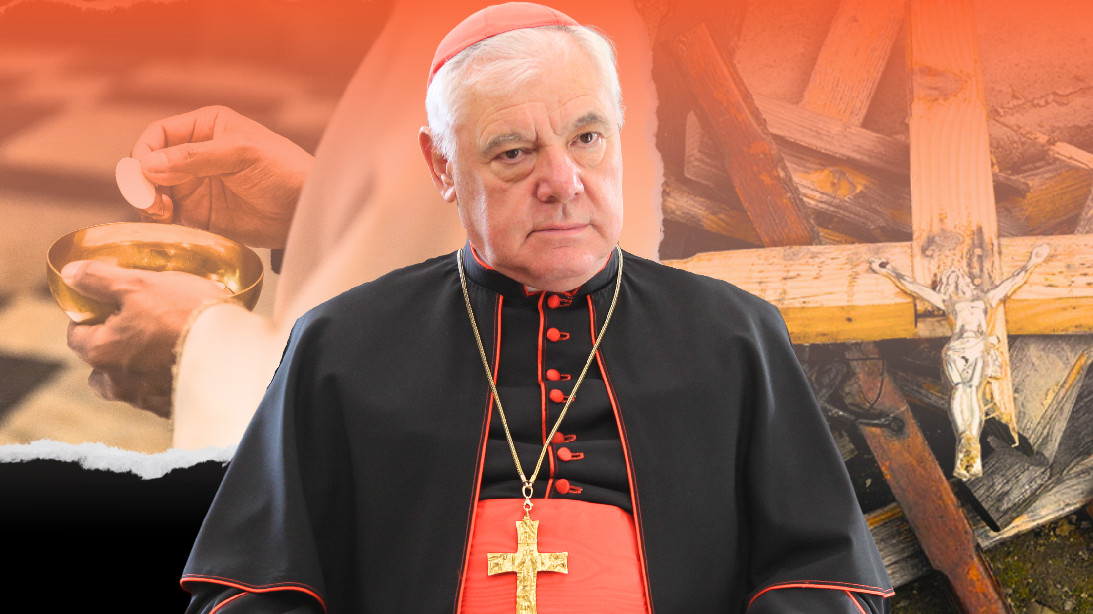                      Profanacje Eucharystii w Polsce! Kard. Müller: oto skutki świata bez Boga
                     