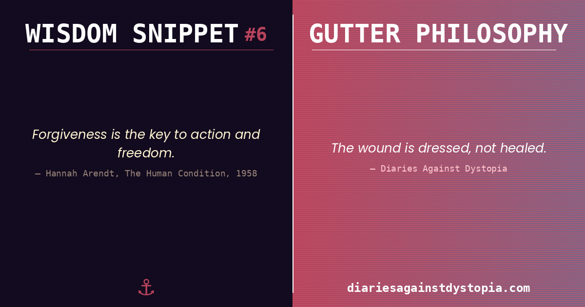 WISDOM SNIPPET #6