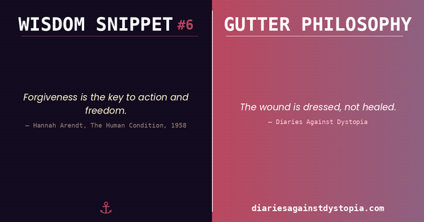 WISDOM SNIPPET #6