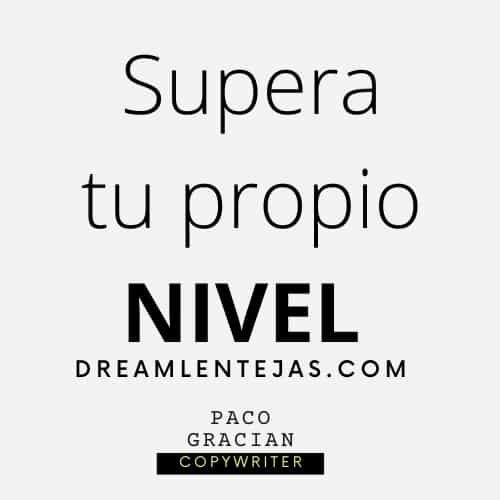 Así notas que vas subiendo de nivel