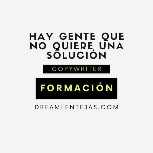 Hay gente que en realidad no quiere una solución