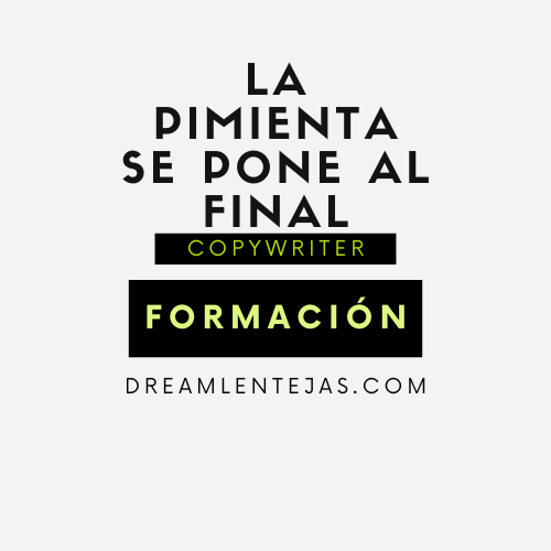 La pimienta se pone al final