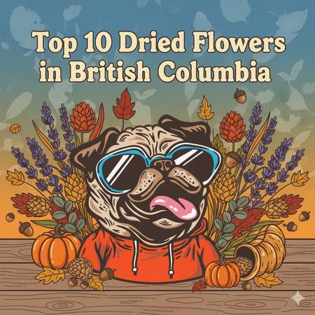 British Columbia’s Best-Selling Dried Flowers – Week of November 9–15, 2025