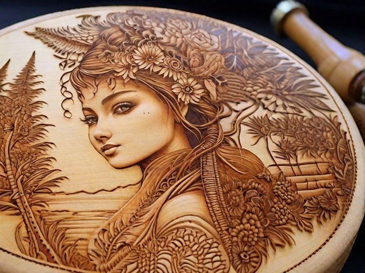 The ancient craft of pyrography