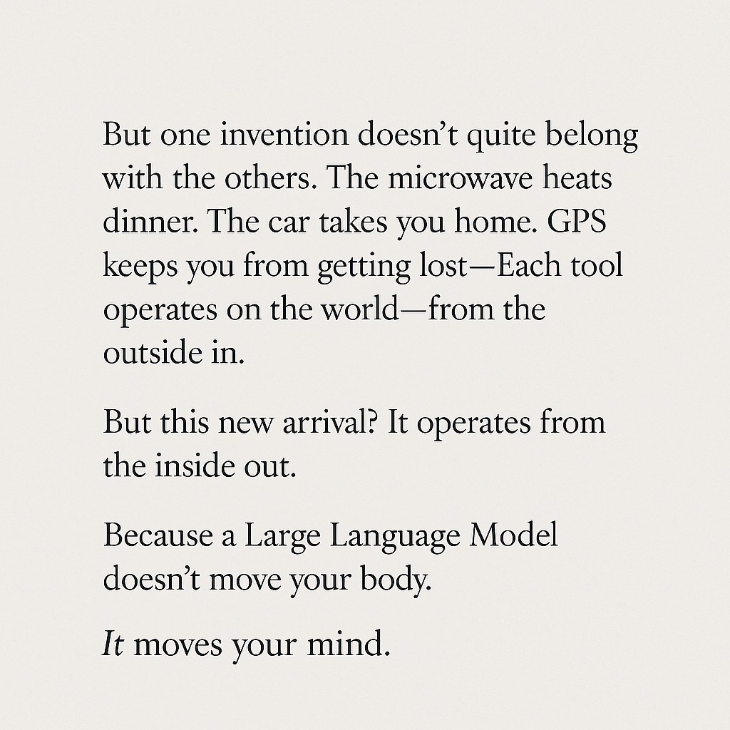 Why Large Language Models Might Be Too Powerful to Handle