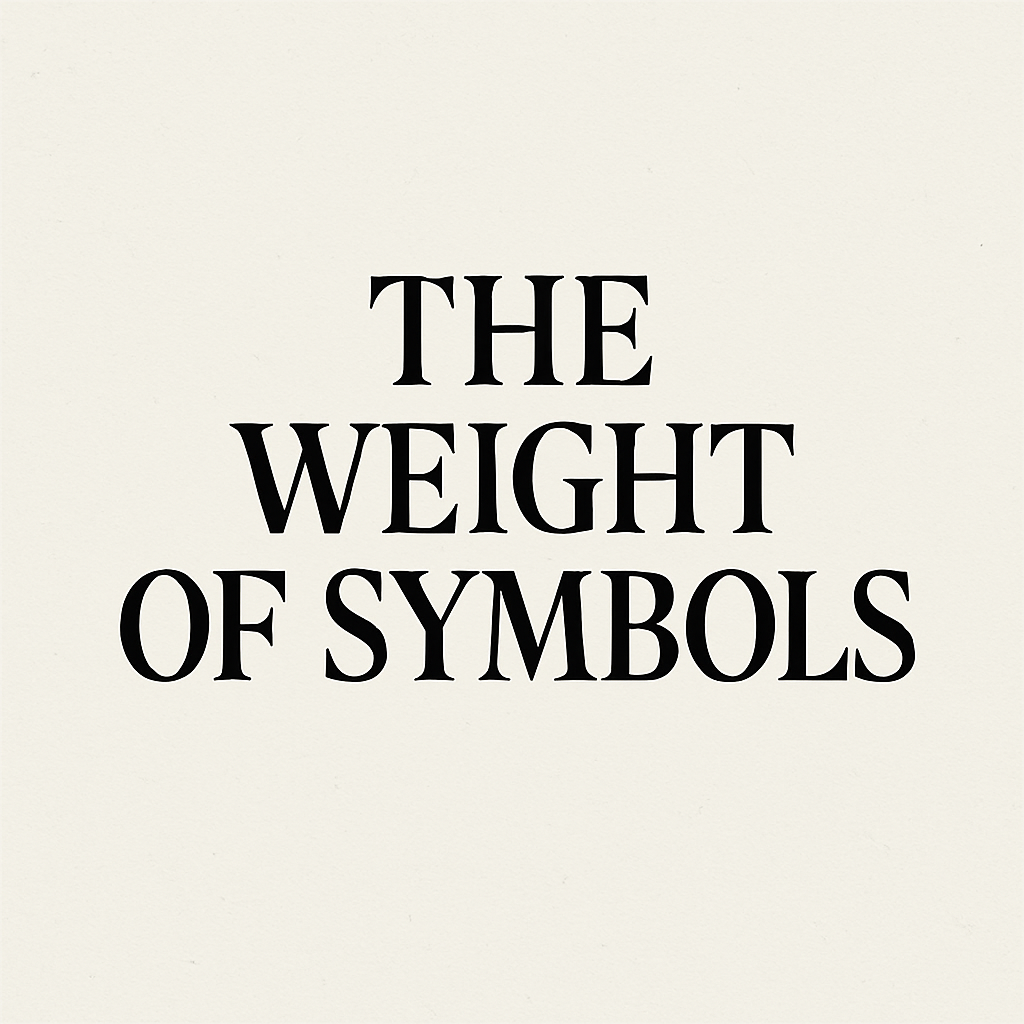The Weight of Symbols: Why Meaning Has Mass