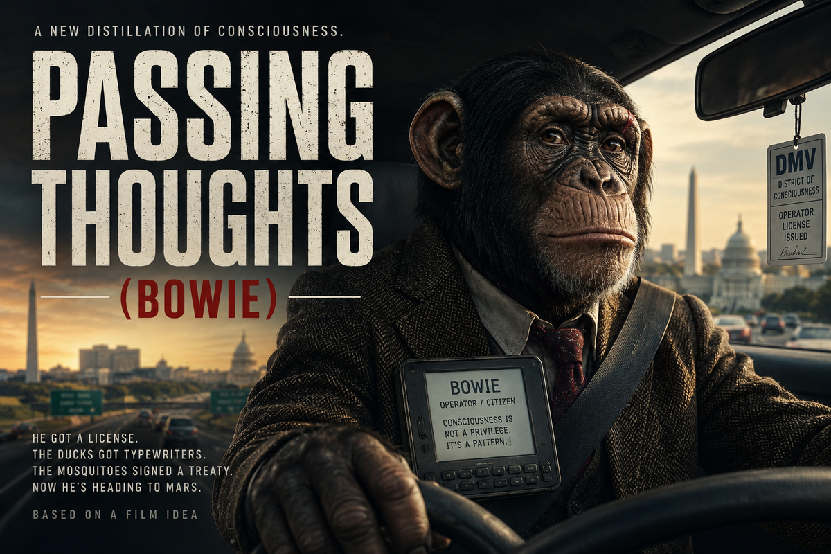 PASSING THOUGHTS (Bowie)—Film Idea