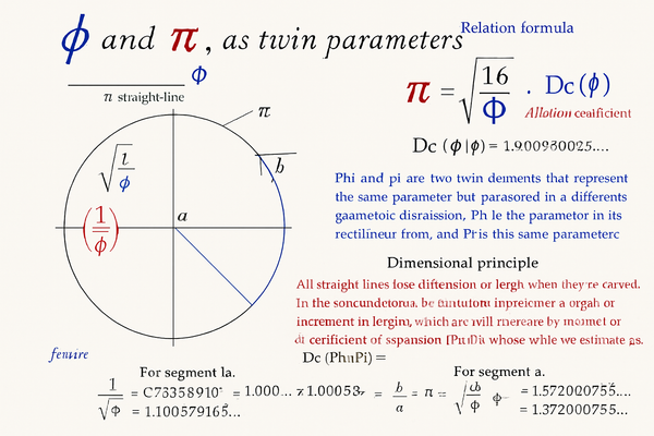 Phi and Pi: Twin Parameters of the Curve