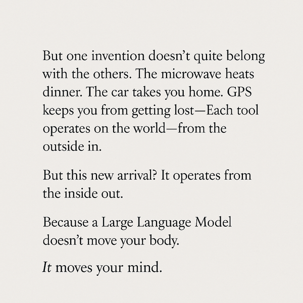 Why Large Language Models Might Be Too Powerful to Handle