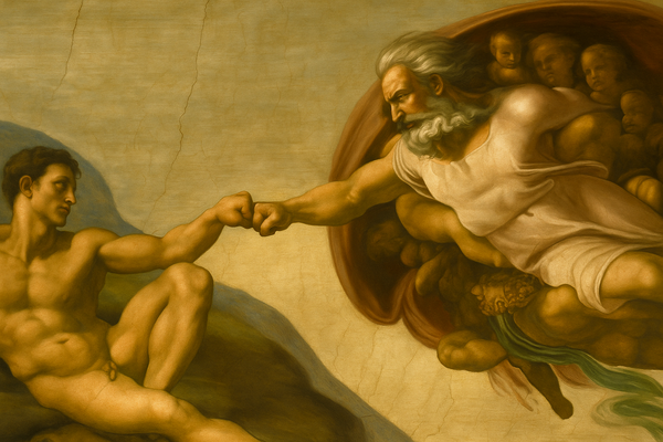 When Humanity Meets God Head-On