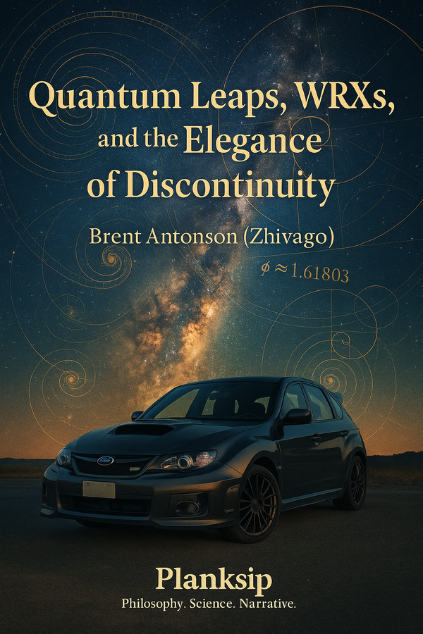 Quantum Leaps, WRXs, and the Elegance of Discontinuity