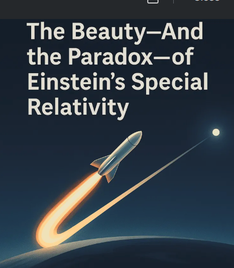 The Beauty—And the Paradox—of Einstein’s Special Relativity