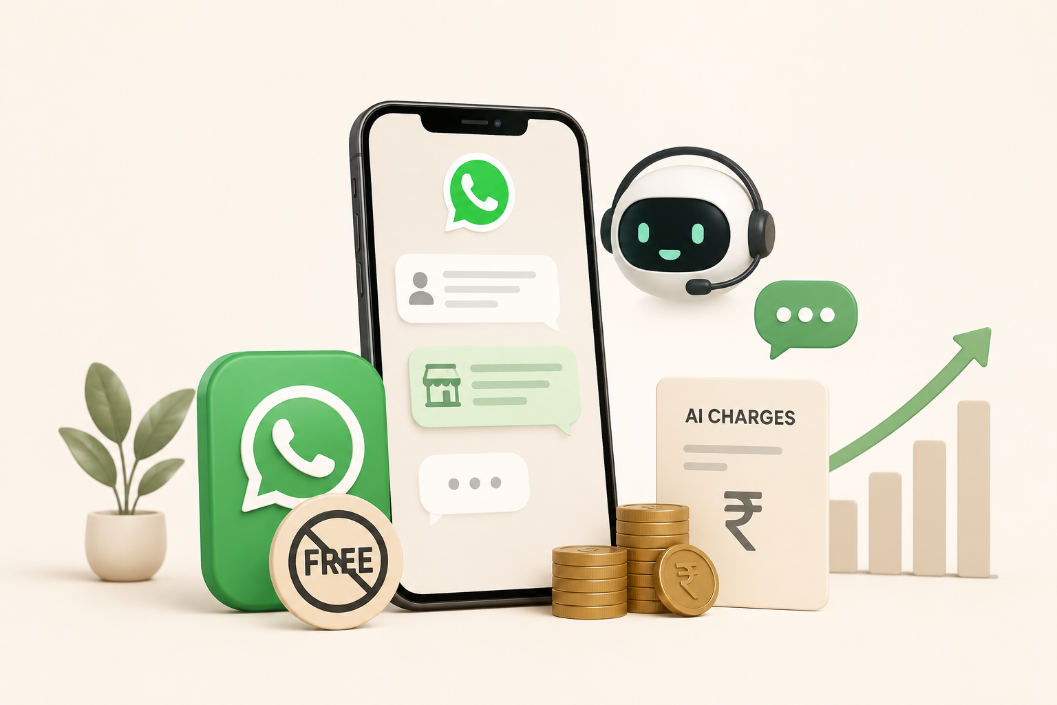 Meta Ends Free WhatsApp Replies For Businesses, Rolls Out New AI Charges