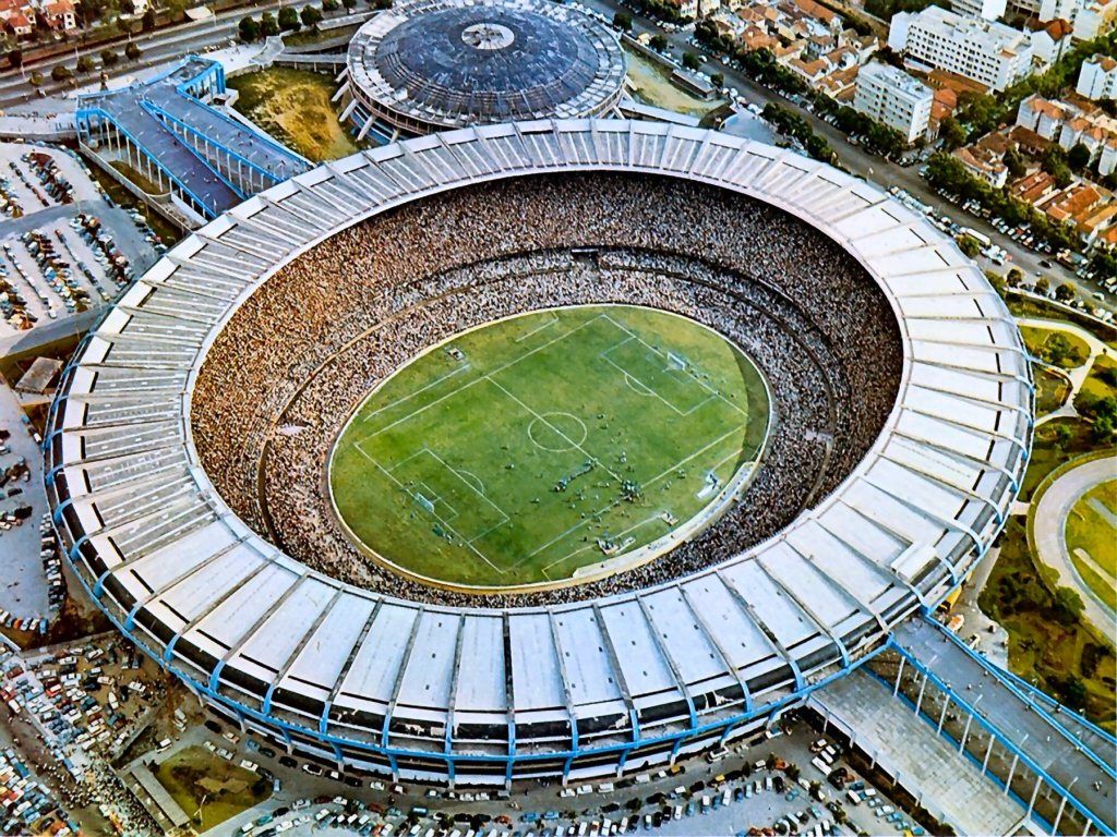 Estádio Maracanã no Rio de Janeiro