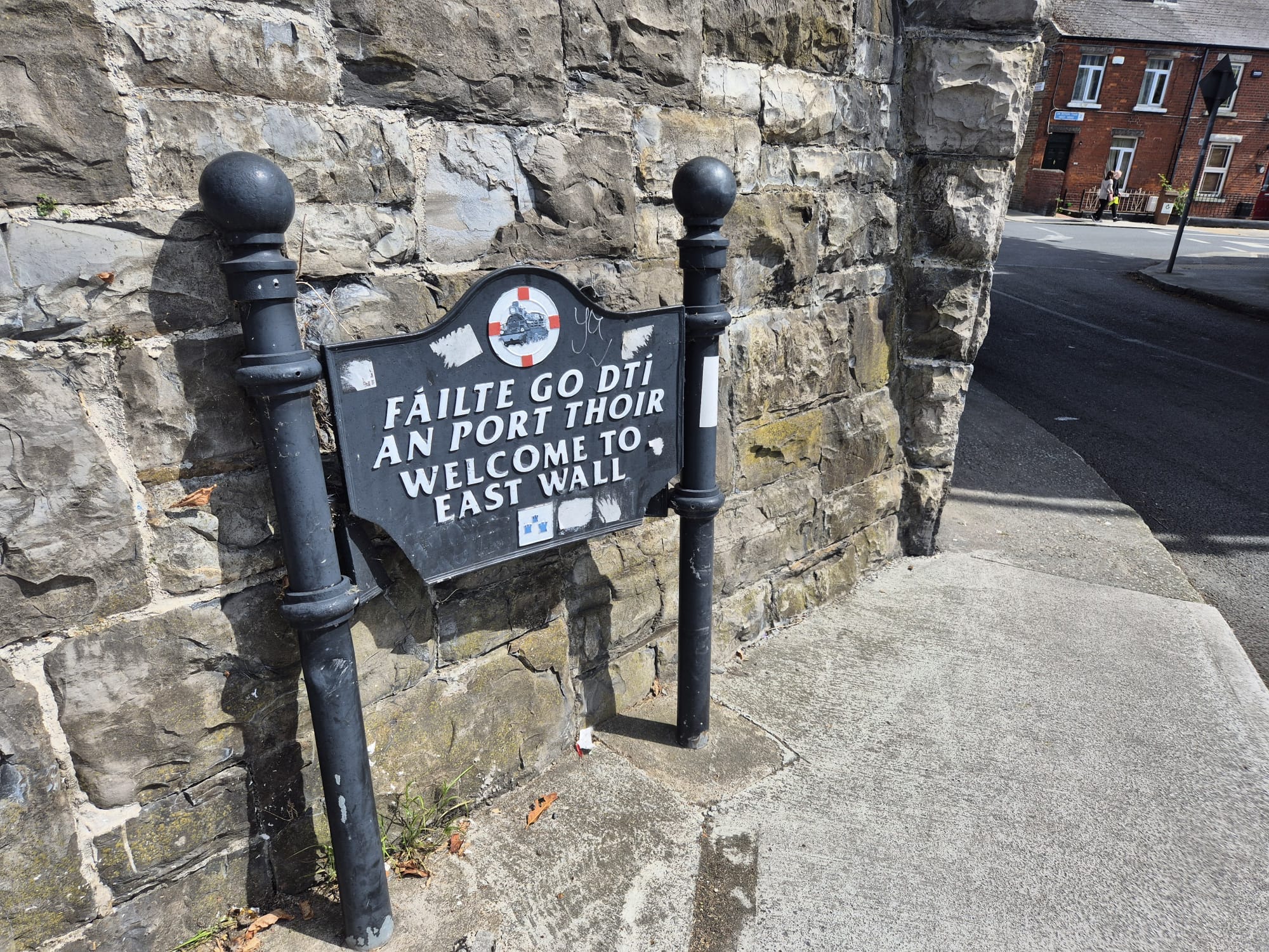 Entrance to Ossory Road, Dublin 3.