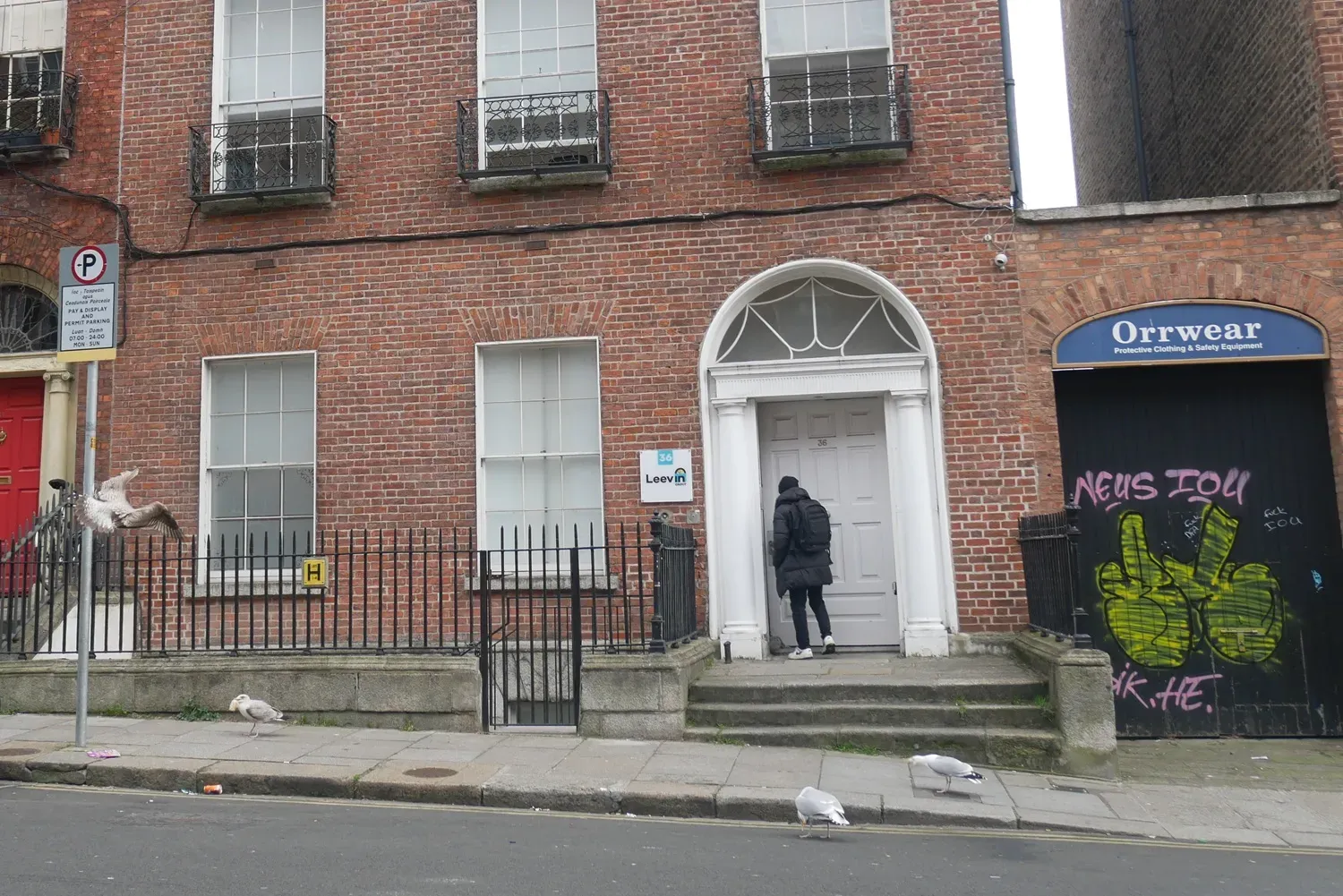 File photo of Leevin Ireland offices on North Great George's Street.