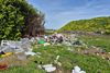 A corner of the landfill.