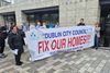 In Ballymun, council tenants with maintenance issues are standing up together