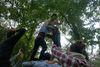 In Merrion Square Park, an open invite to build human towers