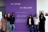 Harikrishnan Sasikumar with some of the participants of At Home in Ireland.