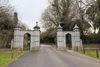 The gates to Howth Castle Estate.