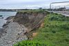 Bit of land chosen for Balbriggan swimming platform has been swept away in storms