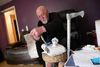 The mystery of the man, the black stuff, and the chimney stack