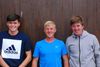 A Group of Young Men Push for a Stables in Cherry Orchard